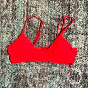 Shein size small red bikini top
